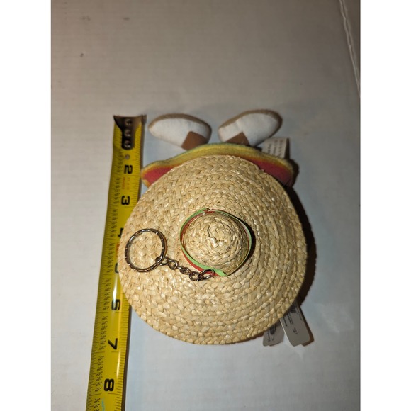 Spice Mice Miguel Raton Mexican Mouse Key Chain Says 3 Phrases NWT Fun Gift - Picture 9 of 9